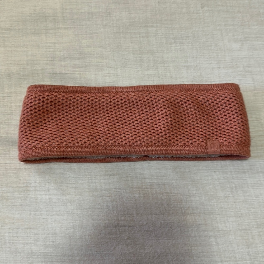Lululemon fleece lined ear warmer